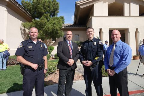 Henderson Police Chief & Officers